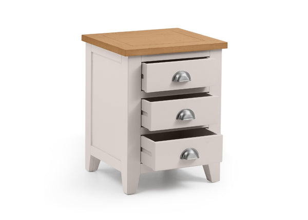 Richmond 3 Drawer Bedside