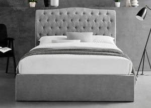 Rosalie Fabric Storage Bed