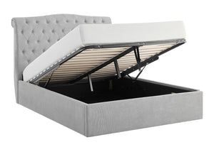 Rosalie Fabric Storage Bed