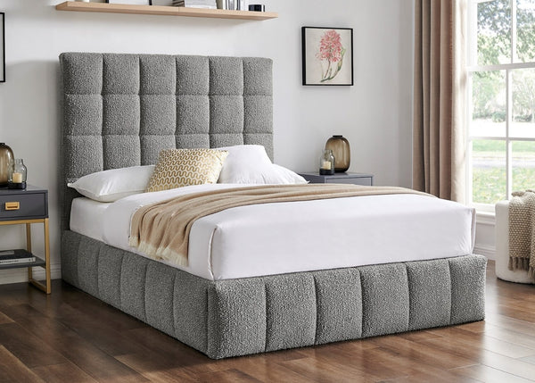 Starla Boucle Ottoman Bed