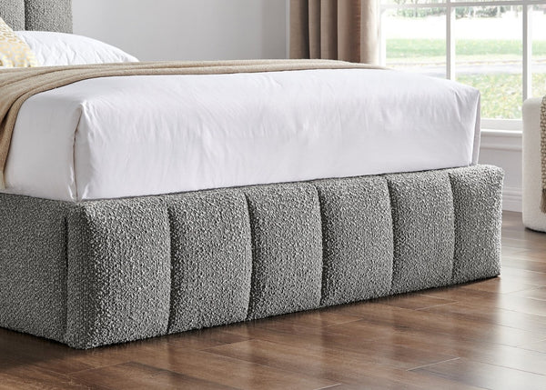 Starla Boucle Ottoman Bed