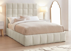 Starla Boucle Ottoman Bed