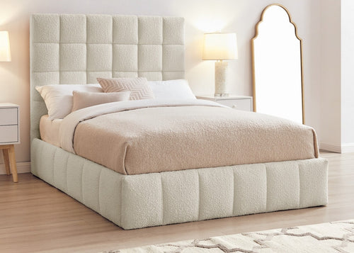 Starla Boucle Ottoman Bed
