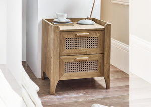Sydney 2 Drawer Bedside