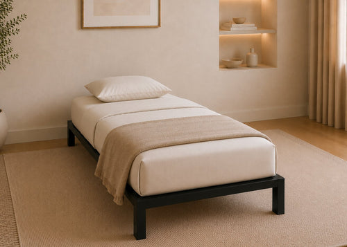 Thorpe Metal Platform Bed in Single Size