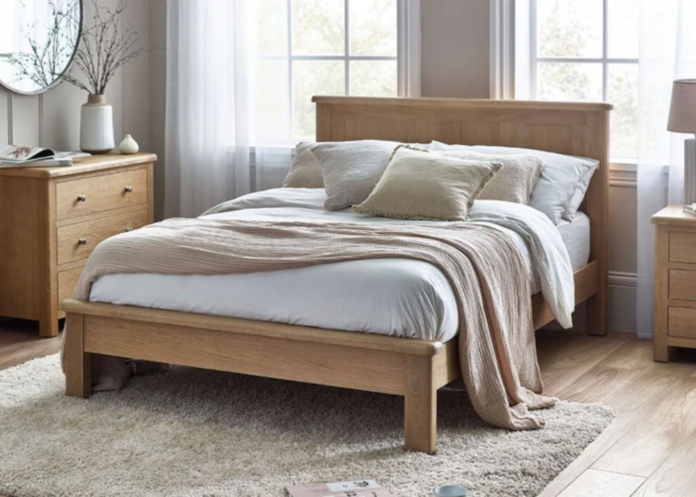 Memphis Limed Oak Bed