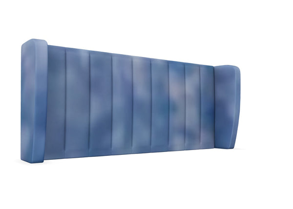 Delemere Strutted Headboard Finished in Waterproof Blue