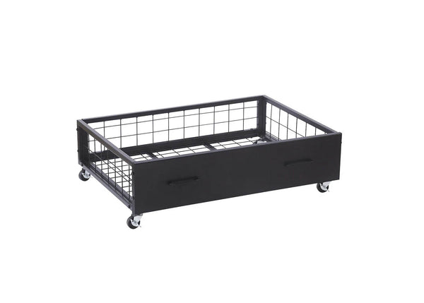 Metal Underbed Storage Drawers in Black