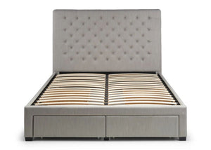 Wilton Deep Button 4 Drawer Bed